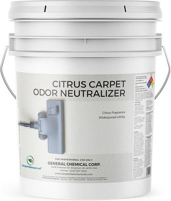 CarpetGeneral Citrus Carpet Odor Neutralizer - Eliminate Smells - 5 GAL