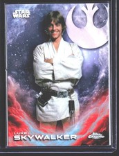 2025 Topps Chrome Star Wars Luke Skywalker Variation CE-36