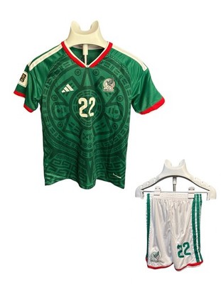 Youth Mexico World Cup Jersey Size 24 Chucky Lozano #22 | eBay