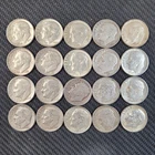 Lot of 20 Silver Roosevelt Dimes (1946-64) 90% Silver (20 Dimes)