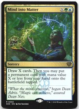 Mind into Matter 202 Rare Secrets of Strixhaven Magic: The Gathering LP