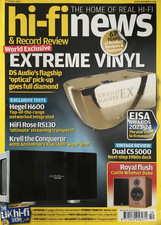 HI-FI NEWS OCT 23 KRELL HEGEL DS AUDIO DUAL CASTLE CELESTION MARTINLOGAN £3.99