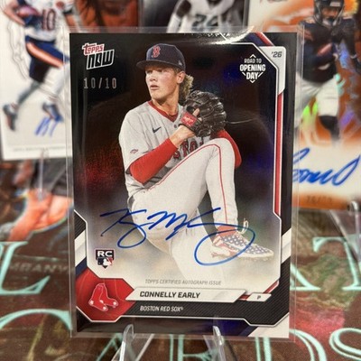 2026 Topps NOW Road To Opening Day Connelly Early BLACK Foil Auto 10/10 RC A-CE