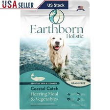 Grain Free Herring Salmon Dog Food Superfood Kibble All Life Stages 25 lb New 3.60 per pound