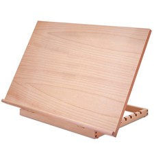 Large Artist Drawing Sketching Board, 6-Position Adjustable Wood Drafting T...