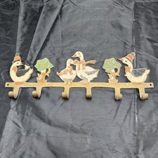 Vintage Duck Coat Hanger 6 Hooks