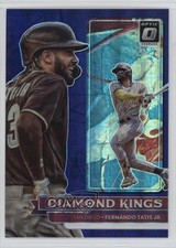 2022 Panini Donruss Optic Purple Pandora Prizm 46/99 Fernando Tatis Jr #28 1t2u