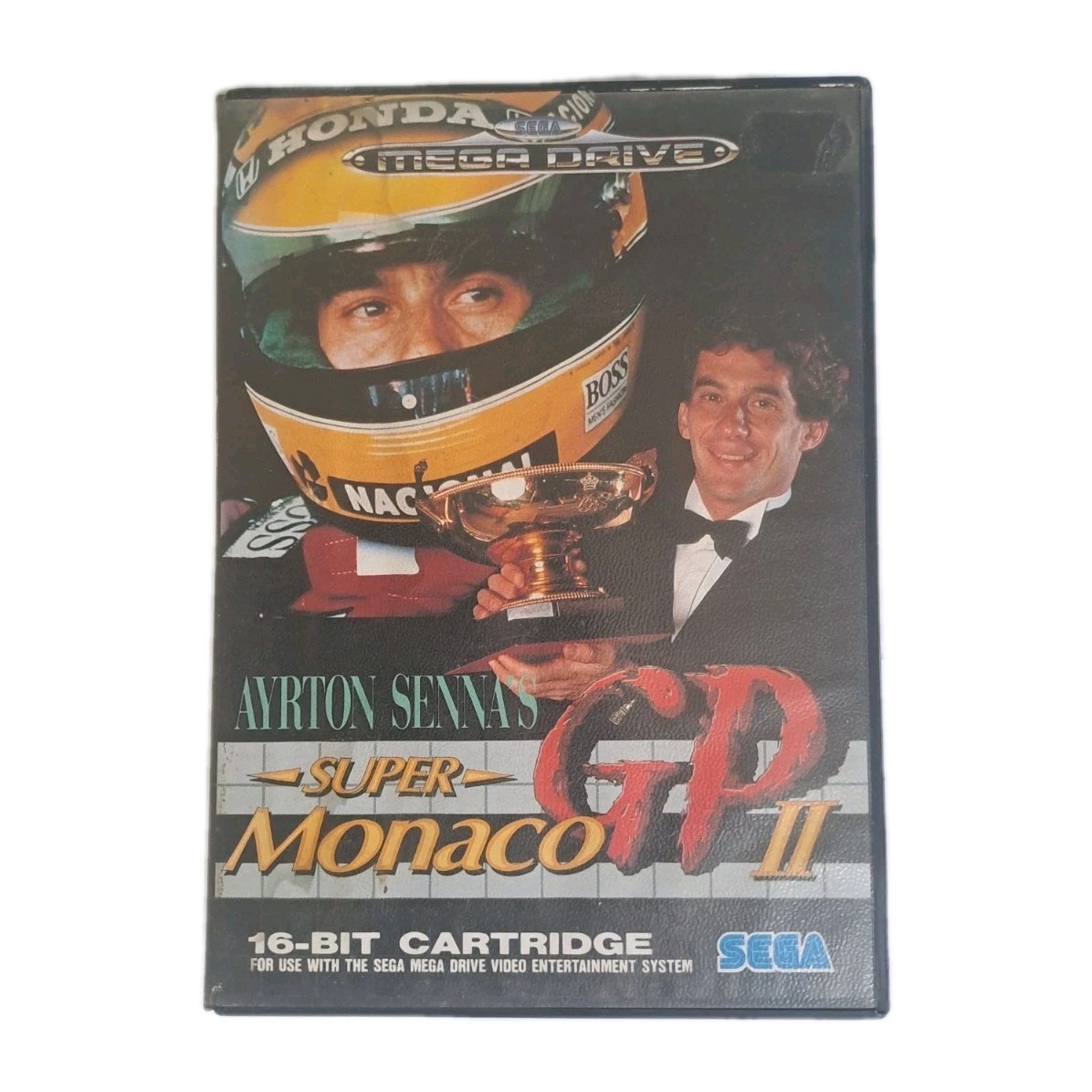 Ayrton Senna's Super Monaco GP II - SEGA Megadrive - Boîte + Jeu