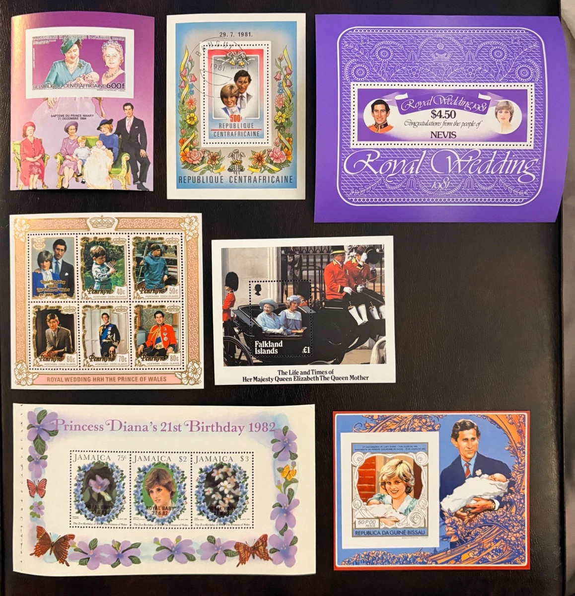 Mint Never Hinged/MNH United Kingdom Royalty Postal Stamps for
