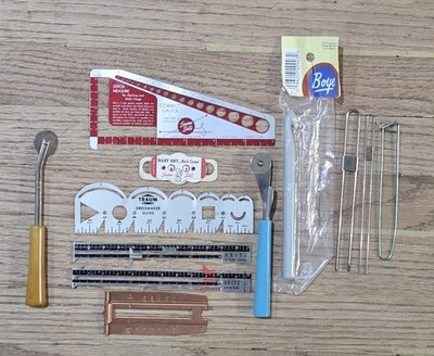 Vintage Boye, Bates, Dritz & Traum Sewing Lot