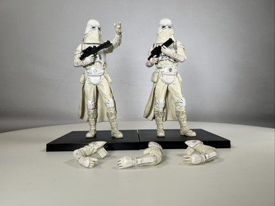 Star Wars Kotobukiya ARTFX+ Snowtroopers Lot   Hoth ESB   2 Figures + Arms