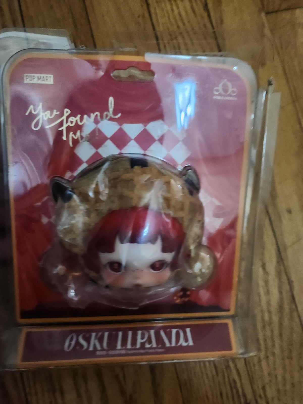 POP MART SKULLPANDA You Found Me,Series Earphone Bag Pranky Peanut (SEE PICTURE)