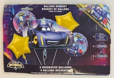 Batwheels 5 Piece Anagram Balloon Bouquet Birthday Party Decorations Supplies