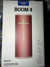 Ultimate Ears Boom 4 Portable Waterproof Bluetooth Speaker with 360-Degree