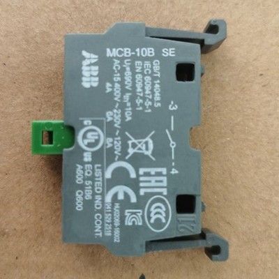 one new   push button accessories contact MCB-10B Quality assurance *la