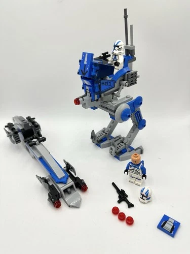 Lego Star Wars 75280 501st Legion Clone Troopers Set 98% Complete 2 Minifigures