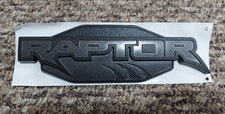 New 2022-2024 Ford Bronco Raptor Tailgate Nameplate Emblem Oem New 2022-2024 Ford Bronco Raptor Tailgate Nameplate Emblem Oem