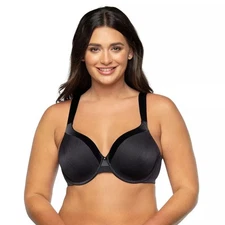 Vanity Fair Size 44C Black Illumination Full Figure Underwire Contour Bra G20-21