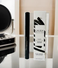 LAURA GELLER ~ Kajal Longwear Eyeliner 0.049 oz ~ DEEP BLACK KOHL ~ NEW Box 👁️