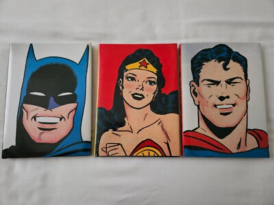 SUPERMAN 1999 BATMAN 2000 WONDER WOMAN 2001 THE GOLDEN AGE HC BOOK SET  NM/MINT