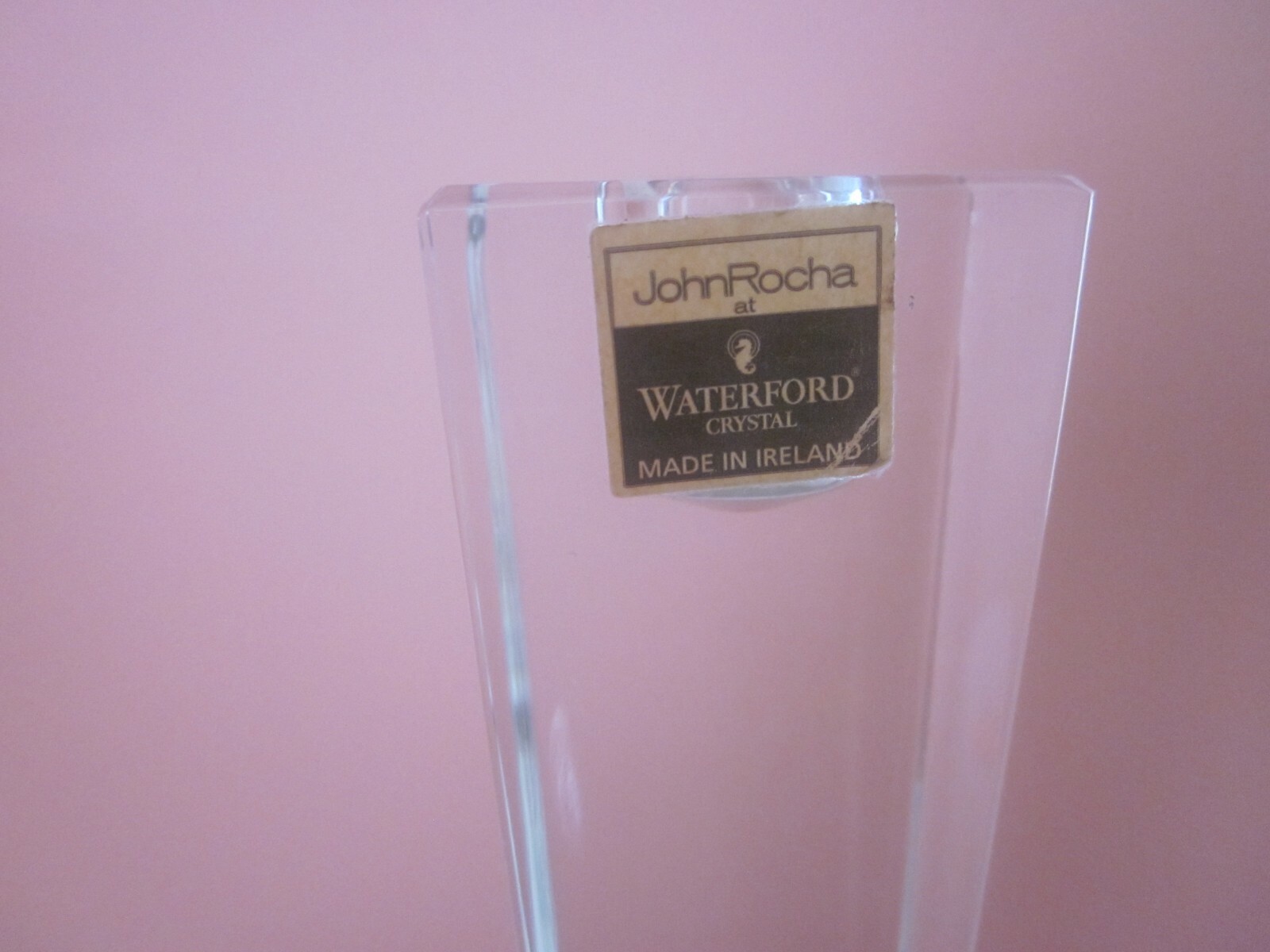 WATERFORD CRYSTAL CANDLESTICK BY JOHN ROCHA eBay