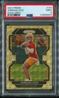 JORDAN LOVE 2021 PANINI PRIZM GOLD VINYL PARALLEL #d 4/5 PSA 9 RARE PACKERS