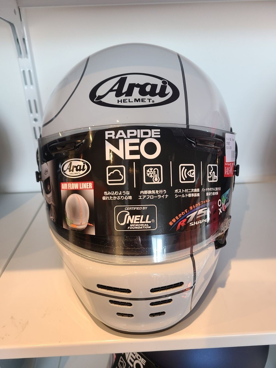 Arai RAPIDE-NEO 46WORKS STREET Full Face Helmet L:59-60cm New From