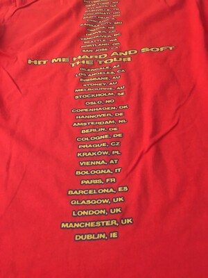 2024 Billie Eilish Shirt American Express Large Hit Me Hard