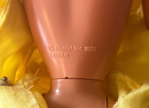 MATTEL 1981 MAGIC CURL BARBIE PUPPE TAIWAN BLOND LOCKIGE HAARE BLAUE AUGEN - Bild 2 von 9