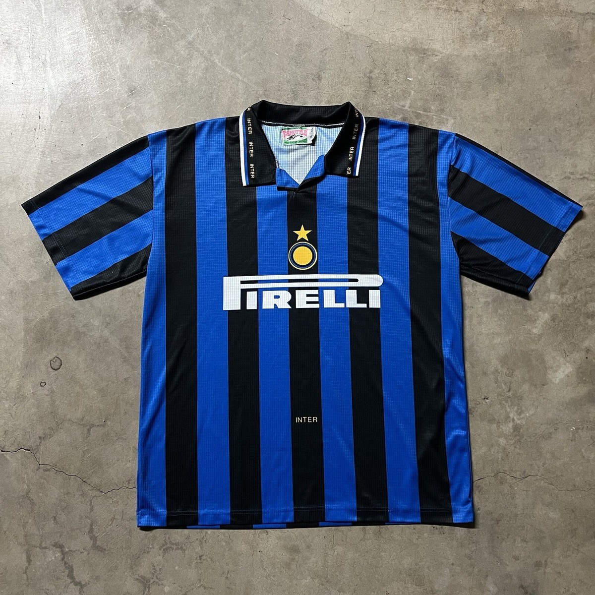 ”00s NIKE\" intel milano #4 zannetti XL 00s NIKE