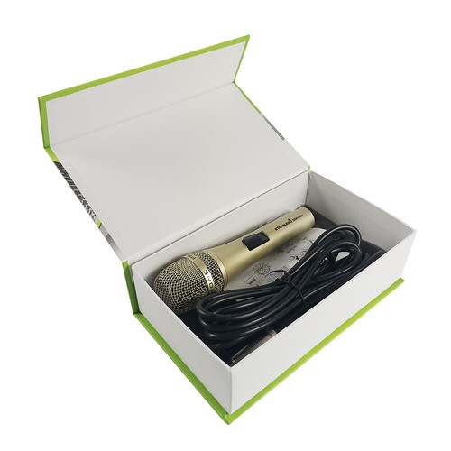 Microfono Dinamico Unidirezionale Cablato Portatile Microfono con Cavo XLR per Chiesa - Foto 10 di 12