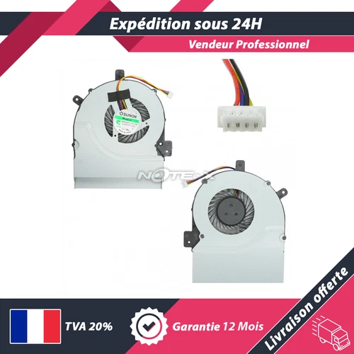 VENTILATEUR CPU FAN POUR ASUS K55A-SX071 K55V K55VD K55VD-DS71