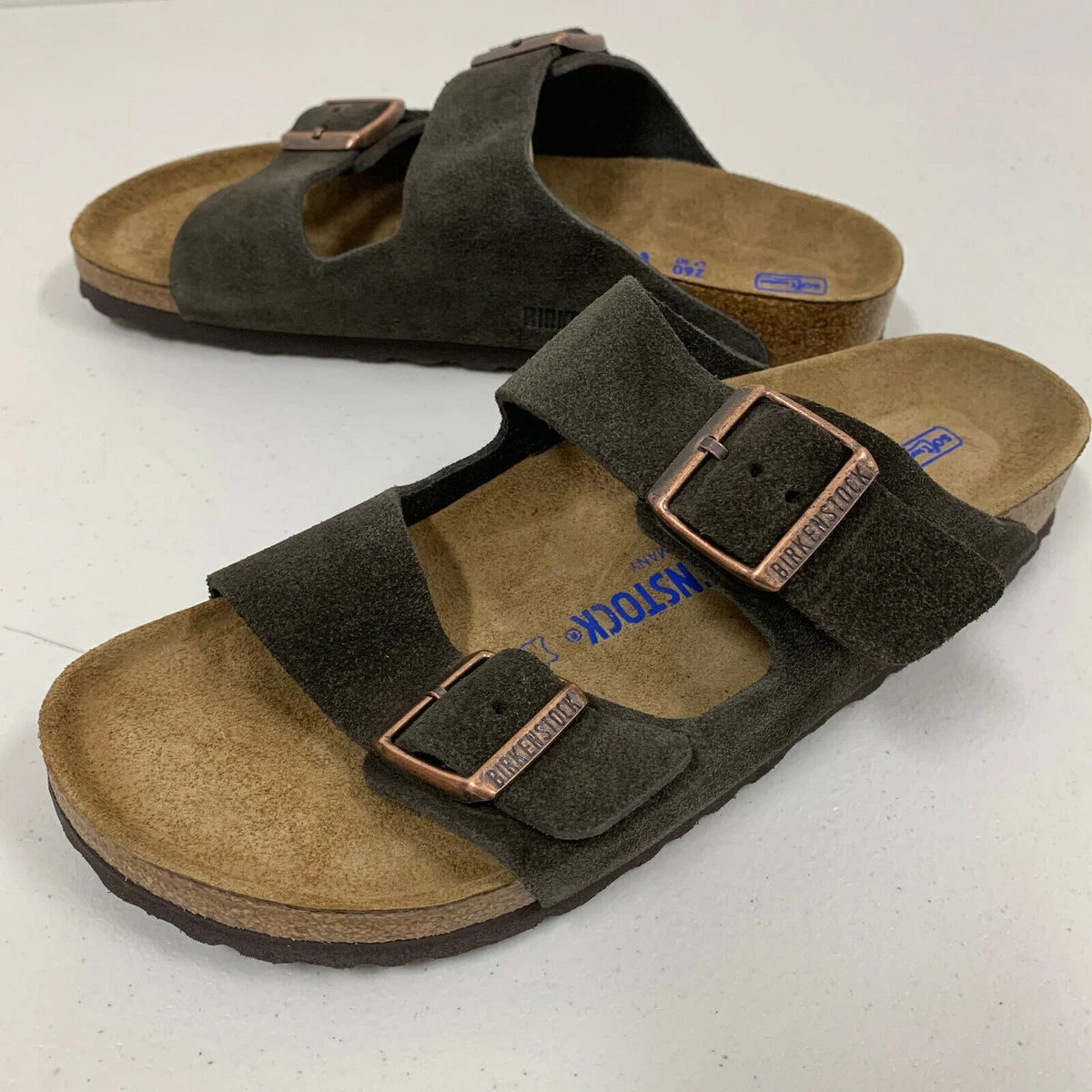 birkenstock arizona suede mocha