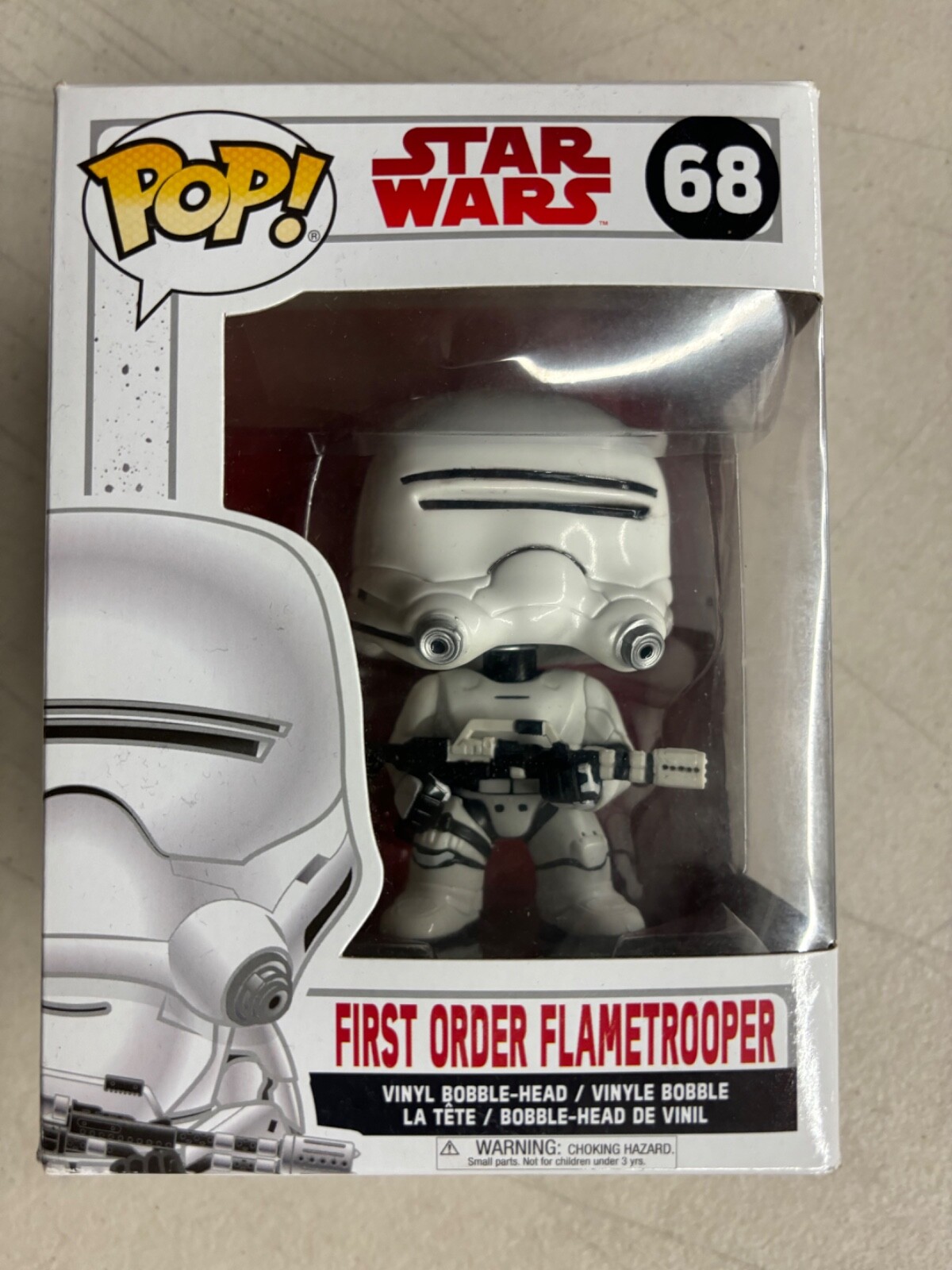 Funko Pop! Star Wars Last Jedi First Order Flametrooper 68