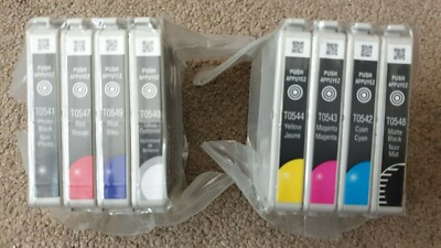Original Epson T0540 T0541 T0542 T0543 T0544 T0547 T0548 T0549 Tintenpatronen