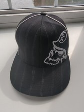 Men's Metal Mulisha Black Flexfit Hat Size S-M