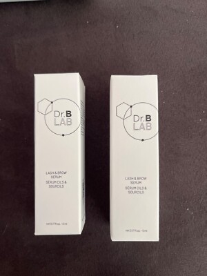 2 Dr. B Lab Lash & Brow Serum 0.17 fl oz / 5mL | Strengthening, Nourishing NEW