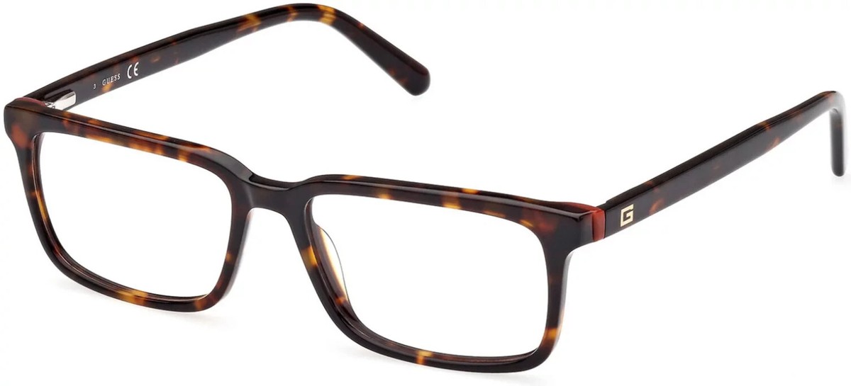 GUESS GU50068 052 Tortoise Plastic Optical Eyeglasses Frame  display picture 3