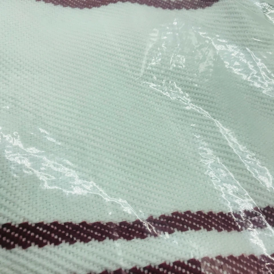 Annie Selke Fresh American Cape Stripe Red White 22" Indoor Outdoor Pillow Beach - Image 4 of 4