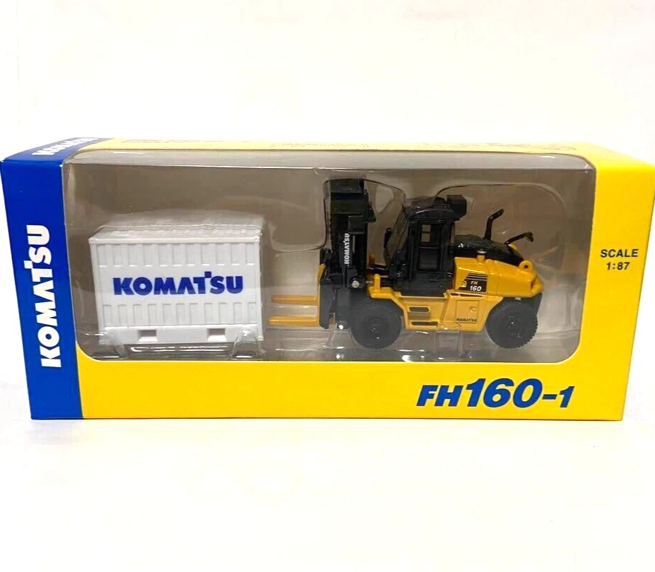 Komatsu Yellow 1:87 Scale Contemporary Manufacture Diecast
