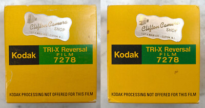Kodak Tri-x Reversal Film 7278 16mm Vintage for sale online | eBay