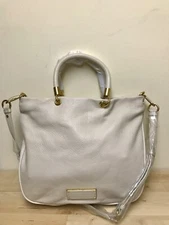 NWT NEW MARC BY MARC JACOBS Too Hot to Handle Mini Shopper Leather Stone 