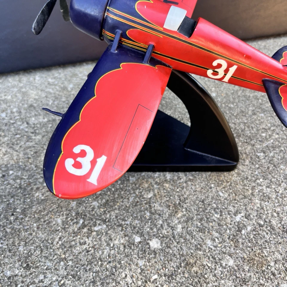 Travel Air Model R 1929 "Mystery Ship" R614k 321A-105 15”x 11 1/2” con soporte Foto 4 de 4