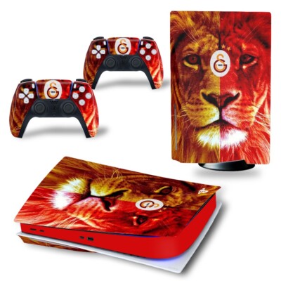 PS5 Skin Galatasaray Lion Playstation 5 Folie