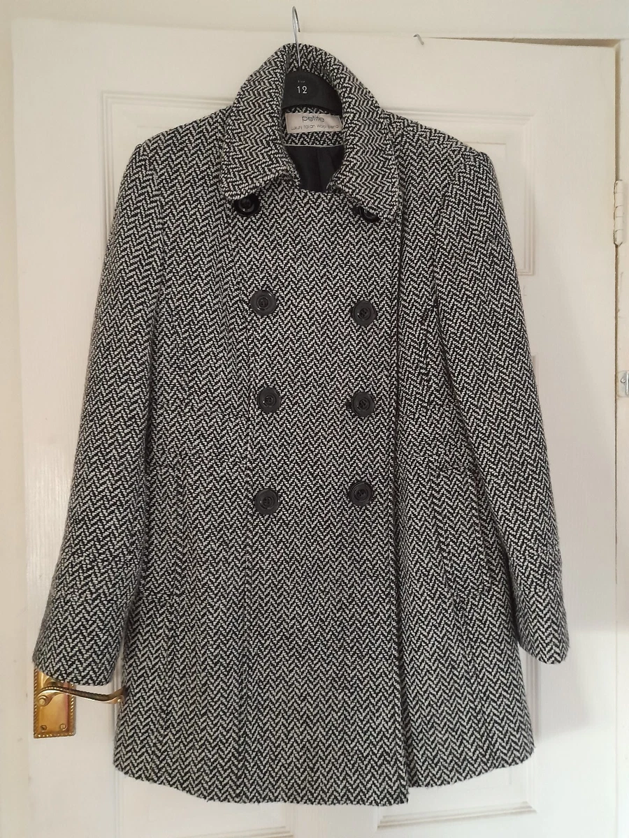 ladies Italian Wool Blend coat size 12 Petite eBay