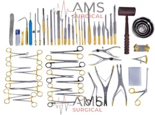 Rhinoplasty Instruments Set of 57 Pcs,ENT Surgical Instruments Kit