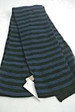 Ladies Knit Scarf  Blue Striped  Blue Old Navy NWT