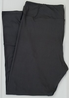 Tall & Curvy LuLaRoe TC Leggings Solid Dark Grey NWT