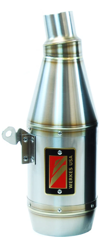 GP Slip On Exhaust Competition Werkes WT1050-S for 08-10 Triumph Speed Triple - Image 3 of 3