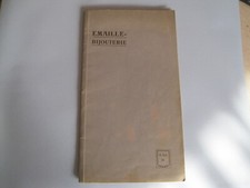 Alter antiquarischer Katalog EMAILLE-BIJOUTERIE A. Sch. St. Emaille-Bilder Preis